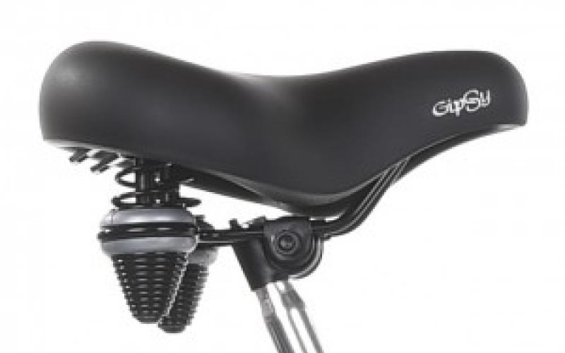 <p>Comfortabel fietsen en zitten. De schokabsorberende materialen in onze zadels verminderen de druk op drukpunten en garanderen daarmee een maximaal comfort.</p>
